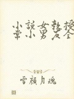 小说女教授的日常小男友全文阅读