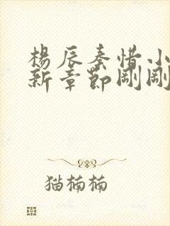 杨辰秦惜小说最新章节刚刚更新封面