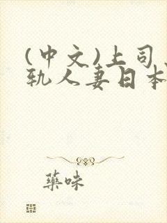 (中文)上司出轨人妻日本中文字幕