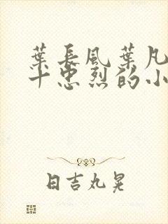 叶长风叶凡一门十忠烈的小说