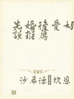 先婚后爱好看小说推荐