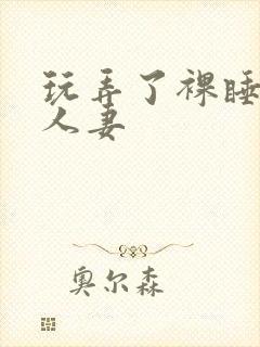 玩弄了裸睡少妇人妻封面