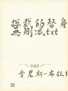 总裁的替身前妻无删减txt封面