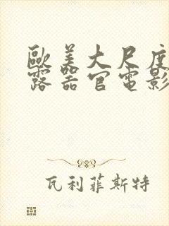 欧美大尺度禁片露器官电影观看