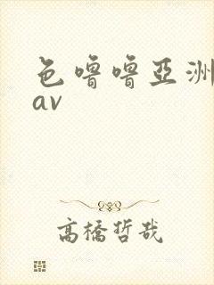 色噜噜亚洲综合av