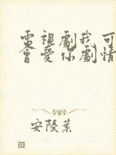 电视剧我可能不会爱你剧情介绍