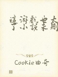 这游戏也太真实了小说未删减版