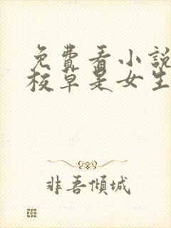 免费看小说国民校草是女生封面