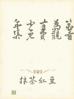 年少有为第10集免费观看封面