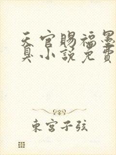 天官赐福墨香铜臭小说免费全本阅读封面