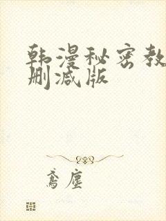 韩漫秘密教学无删减版