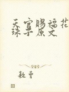 天官赐福花怜塞珠子原文