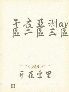 午夜亚洲av一区二区三区