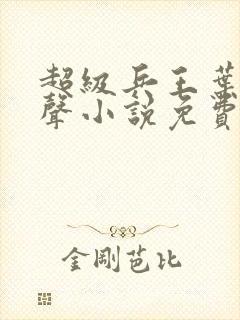 超级兵王叶谦有声小说免费收听