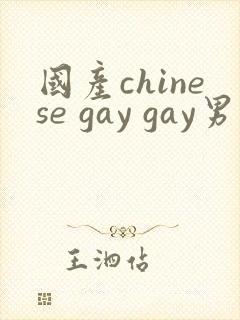 国产chinese gay gay男男