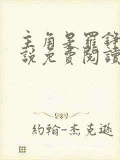 主角是罗铮的小说免费阅读封面