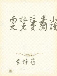 南北往事小说全文免费阅读无弹窗