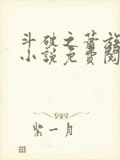 斗破之萧族冰圣小说免费阅读