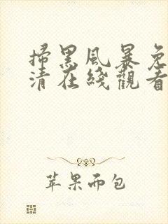 扫黑风暴免费高清在线观看电视剧