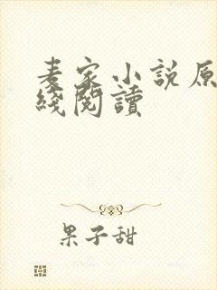 麦家小说原著在线阅读