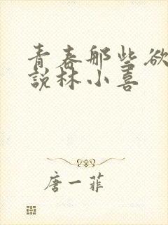 青春那些欲望小说林小喜