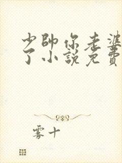 少帅你老婆又跑了小说免费读