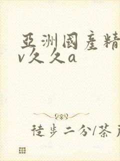 亚洲国产精品av久久a