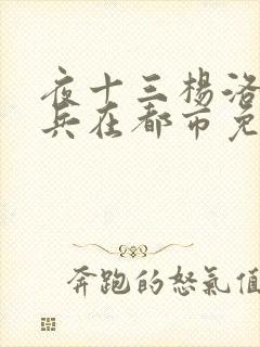 夜十三杨洛特种兵在都市免费阅读封面