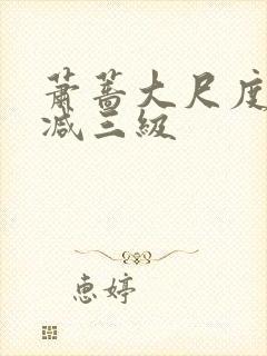 萧蔷大尺度无删减三级