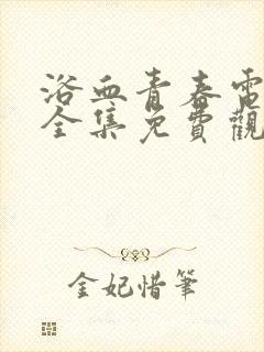 浴血青春电视剧全集免费观看