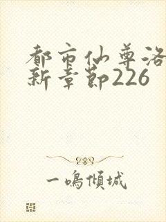 都市仙尊洛尘最新章节226