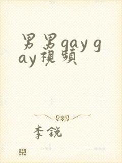 男男gay gay视频封面