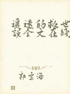 遥远的救世主小说全文在线阅读