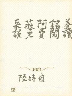 采薇阿铭养父小说免费阅读封面