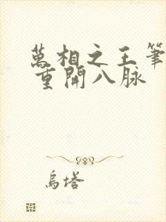 万相之王笔趣阁 重开八脉