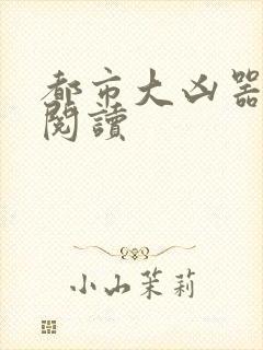 都市大凶器小说阅读封面