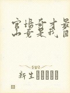 官场奇才最强靠山竟是我自己李澜阅读全文