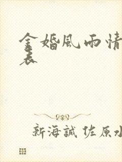 金婚风雨情演员表