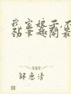 我家娘子,不对劲笔趣阁最新