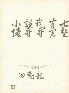 小说我有七个大佬哥哥完整版