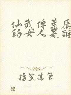 仙武传叶辰最爱的女人是谁