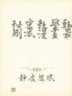 秘密教学韩漫无删减漫画最新章节在