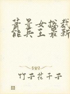 萧晨女总裁的全能兵王最新更新苏晴图文