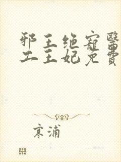 邪王绝宠医品特工王妃免费阅读