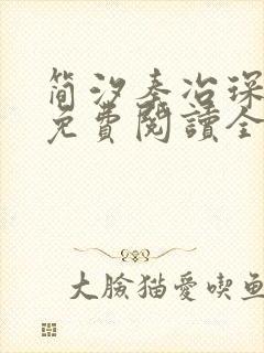 简汐秦冶琛小说免费阅读全文无弹窗封面