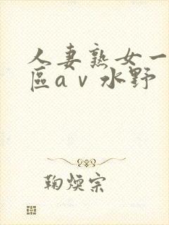 人妻熟女一区二区aⅴ水野