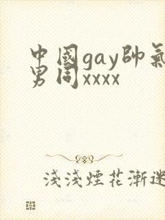 中国gay帅气男同xxxx