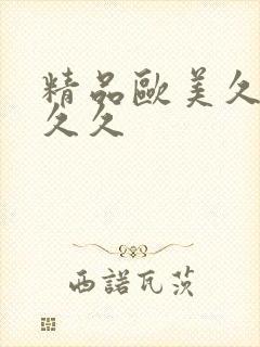 精品欧美久久久久久