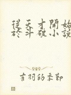 从天才开始无敌于斗破小说全集