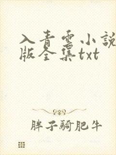入青云小说精校版全集txt